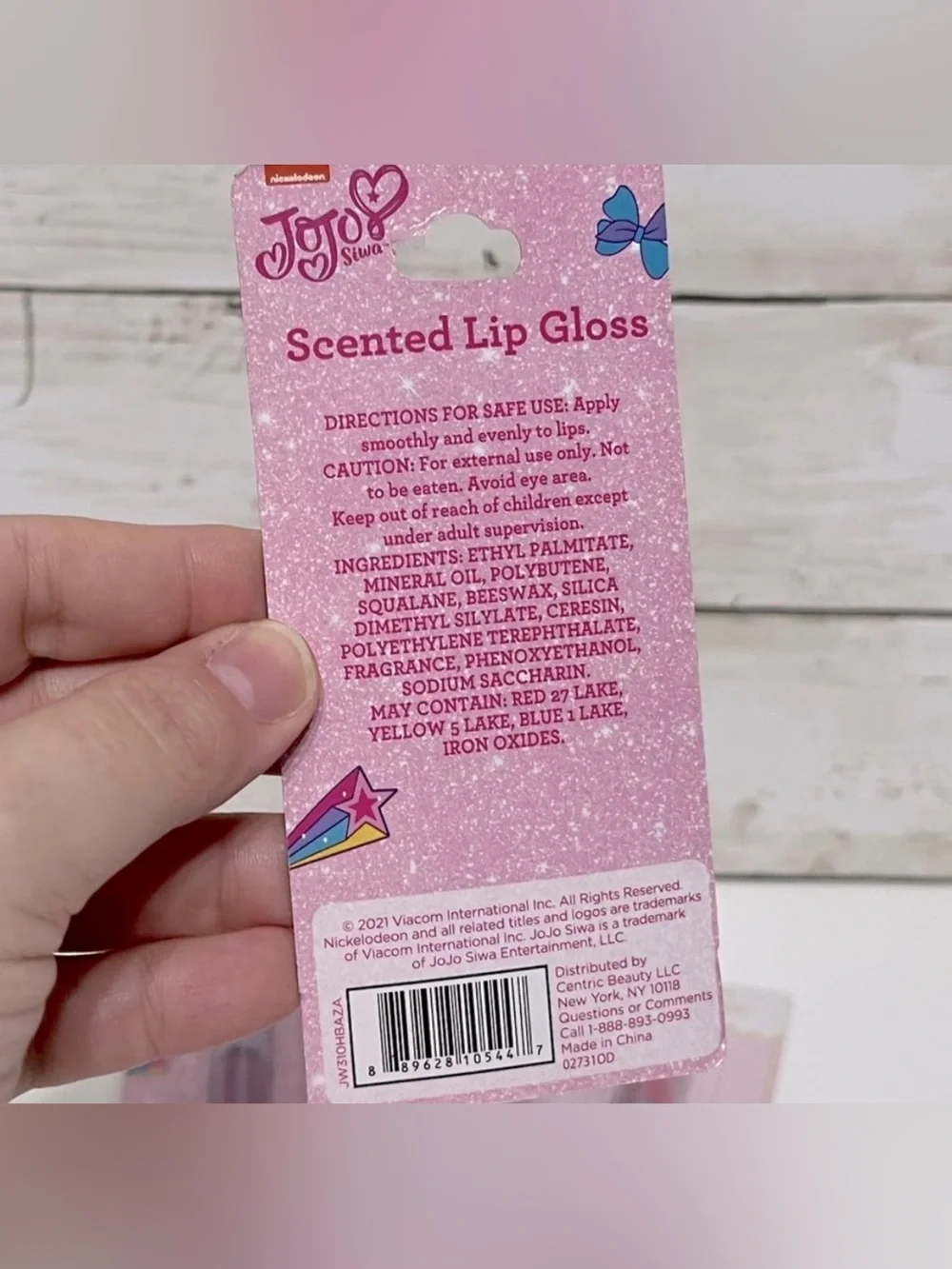 NEW Jojo Siwa Grape Scented Lip Gloss